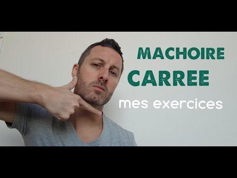 NE FAITES PAS CA ! Pour avoir la mâchoire carrée et le visage