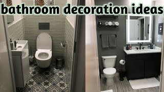 bathroom decoration ideas | How to make bathroom design . @homedecorationideas289.