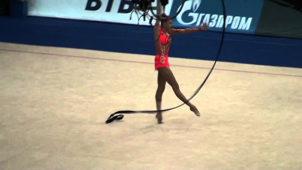 Natalia Godunko, ribbon. Ukr. RG WC 2010