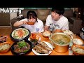 생일상 같은 집밥 먹방😊 명란솥밥,숯불 고등어 구이, 불고기, 콩나물국 | Mukbang & 레시피