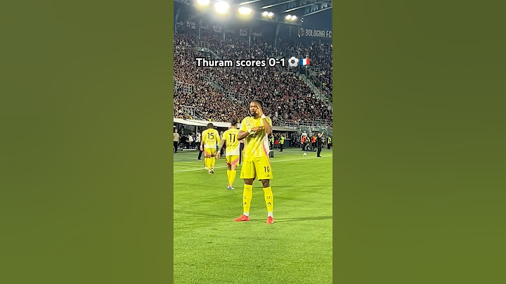 Thuram! Let’s goo 🔥🤍🖤 #seriea #goal #celebration