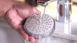 How to improve the flow of water in your Shower Head | Kohler Smart Care