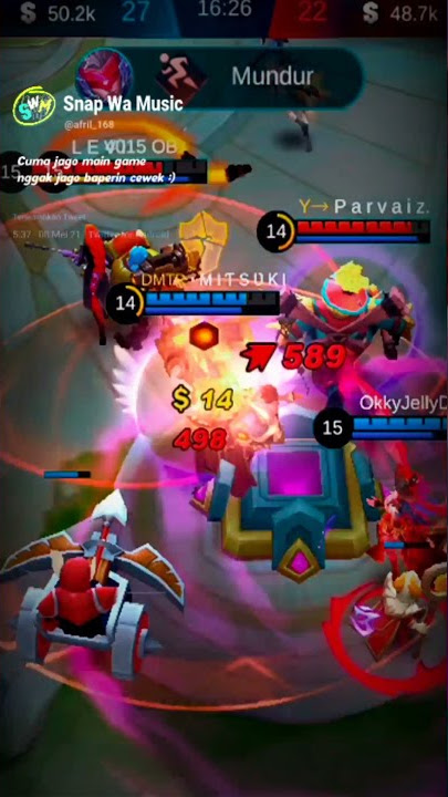 Story wa mobile legend 30 detik || kata kata twiter #5 || versi tigreal