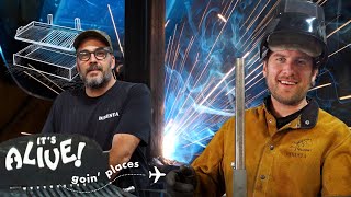 Brad Makes an Outdoor Grill (Part 1) | It's Alive: Goin' Places | Bon Appétit Brad Makes an Outdoor Grill (Part 1) | It's Alive: Goin' Places | Bon Appétit
