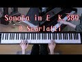 スカルラッティ　ソナチネ K.380  [ D. Scarlatti　Sonata in E K.380 ]