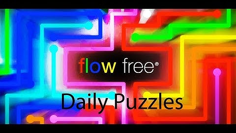 Flow Free - Daily Puzzles - 28th May 2022-05-28