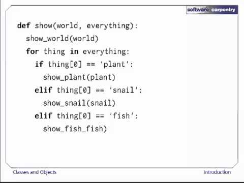 Object-oriented programming - Episode 1 - Introduction
