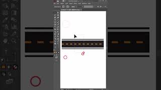 Let's Make Road Stroke Adobe Illustrator #Agdesigner #illustrator #graphicdesign