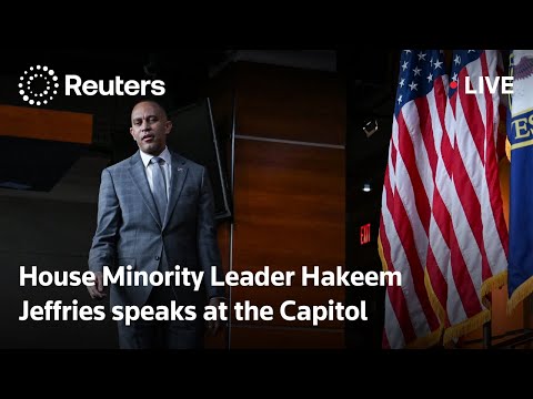LIVE: House Minority Leader Jeffries speaks at the Capitol