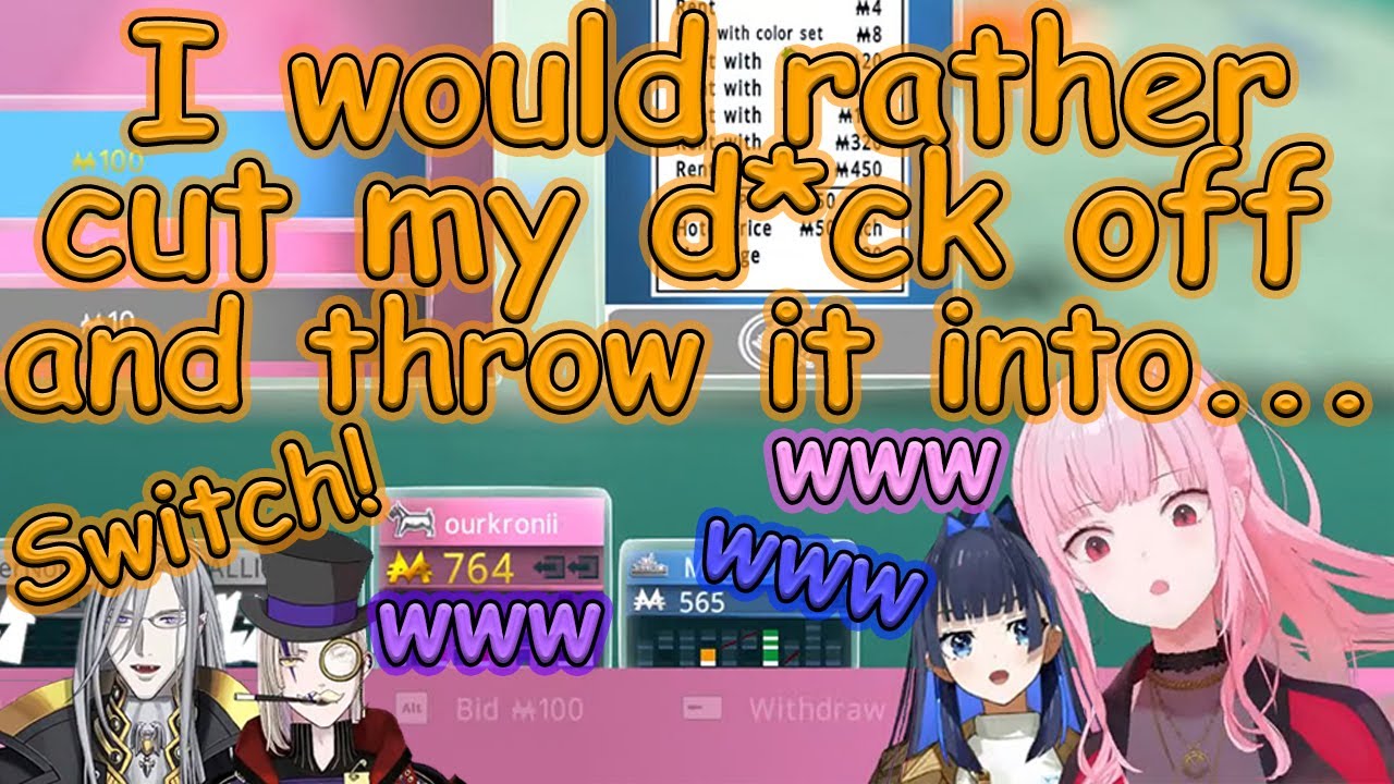 [ HoloPro ] Basically some highlight of Vesper suffering in monopoly collab  [ EngSub ]