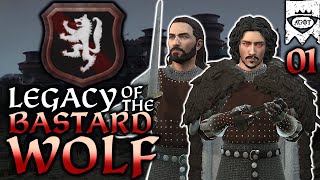 THE BASTARD WOLF: Stark Legacy Ep. 1- CK3 AGOT Custom Adventurer