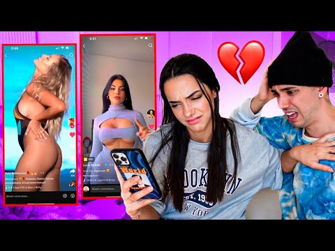 MI NOVIA REACCIONA A MIS LIKES PRIVADOS DE TIK TOK! *SE ENFADA!*
