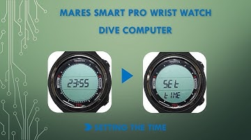 Mares Smart Pro Dive computer : Setting the Time