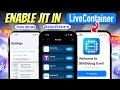 iOS18 LiveContainer JIT Activated - No Jailbreak, No Limits!