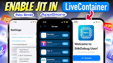 iOS18 LiveContainer JIT Activated - No Jailbreak, No Limits!