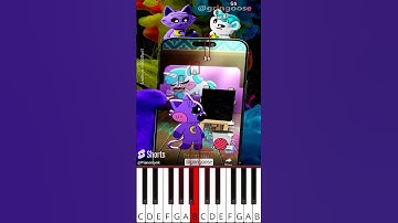 Catnap and CraftyCorn reacts to funny animation meme (@gringoose) - Octave Piano Tutorial