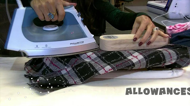 How to Press using a Tailor's Clapper with Angela ...