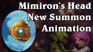 New Mimiron's Head Summoning Animation