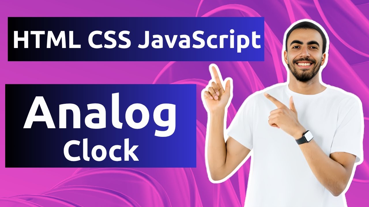 Build a Realistic Analog Clock with HTML, CSS, and JavaScript from ...