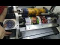 high speed high quality dual servo motor LED UV flexo printing machine for plastic label