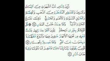 3 - سورة آل عمران ١٤-١٦ - سعود الشريم