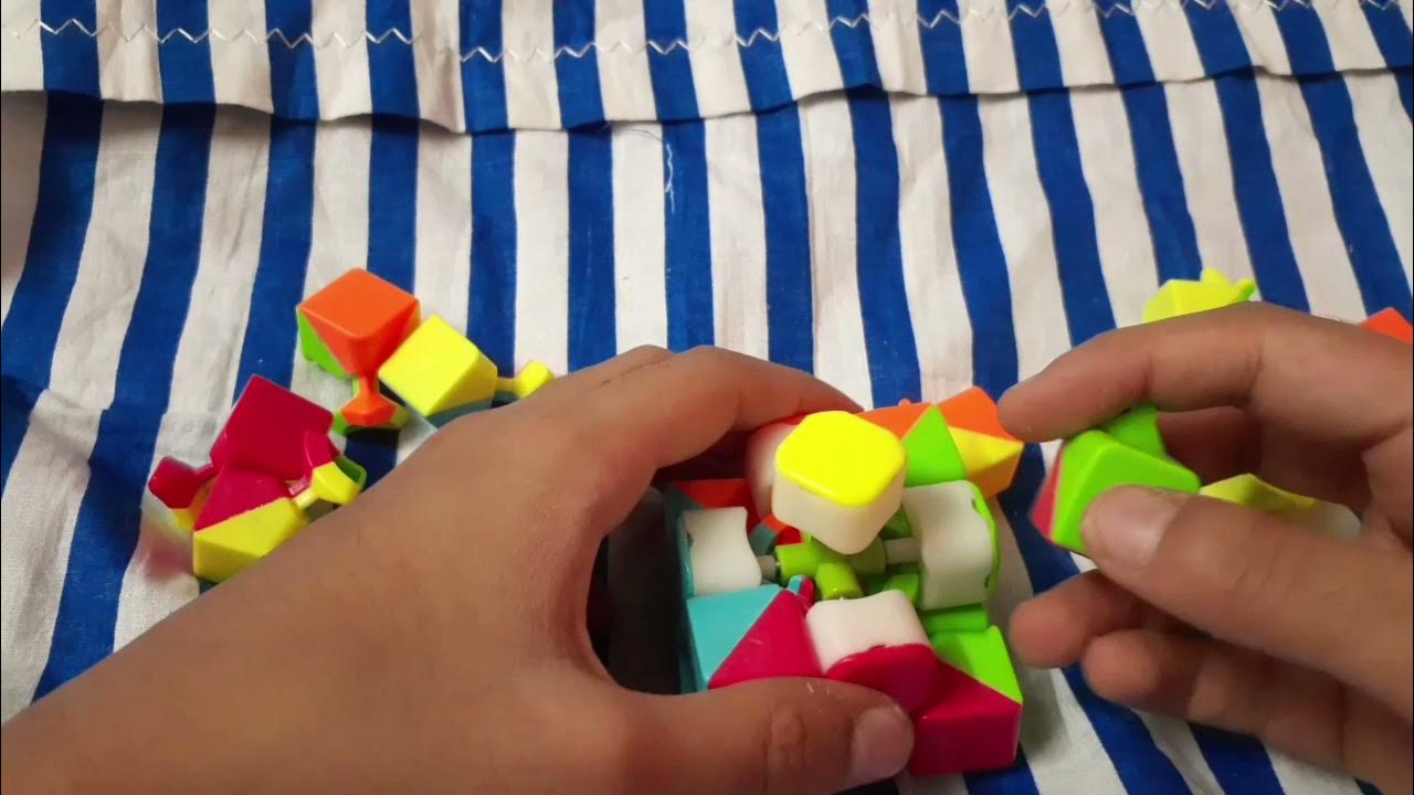 Learn how to take apart and reassemble a 3 by 3 rubik's cube YouTube
