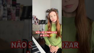Como finalizar a nota? Tente isso! #vocalizes #cantoonline #canto #tecnicavocal  #cantar