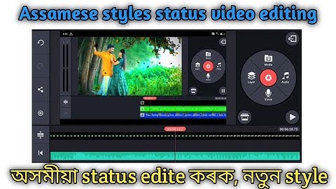 How to make treefall WhatsApp status video in kinemaster // tree live felling status video editing