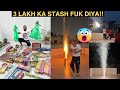 Biggest 3,00,000rs Diwali Stash Testing 😱 - Aiese Crackers Kabhi nahi dekhe honge 😍
