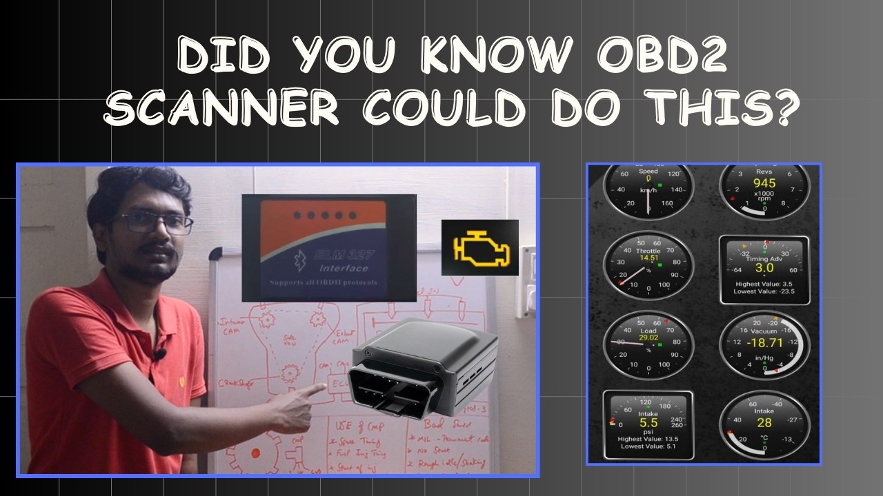 How to use an OBD 2 scanner | Practical demonstration of ELM327 working and features