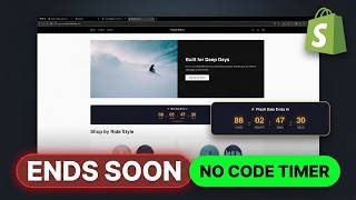 How to Add a Countdown Timer to Shopify Product Pages (No Code)