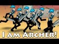 I am Archer! Clone Armies stickmen! Good Clone Stick War! Атака стикменов! #1