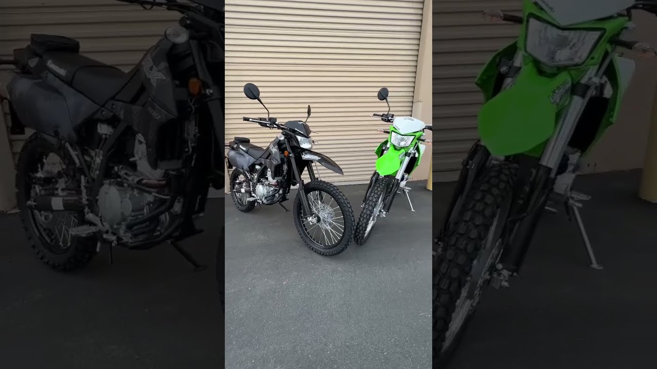 2023 Kawasaki KLX300 Camo Vs KLX 300 Dualsport Motorcycle Klx Dirtbike