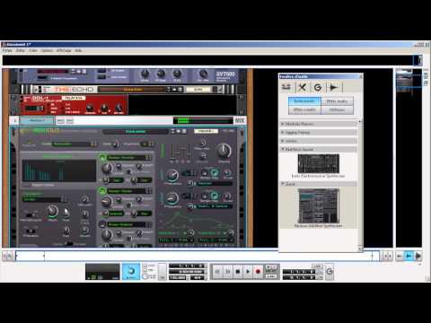 Reason - Rack Extension - Noxious ( comment se construire sa propre basse )