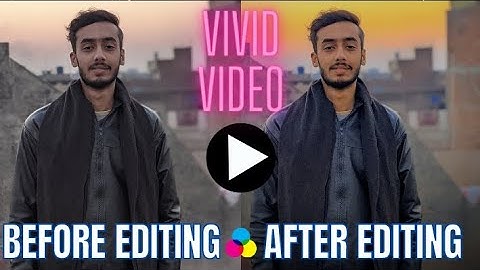 How to edit video like iphone in android (vivid video editing)