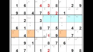 Sudoku dificil 1