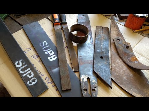 วีดีโอ: วิธีทำเหล็กและมีดจากมัน