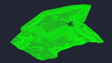 Vega - Triangulation of an area of 1.3 sq. kilometers by Point cloud