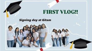 FIRST VLOG| Signing day at Gitam Hyderabad | Nritya by Keerthana