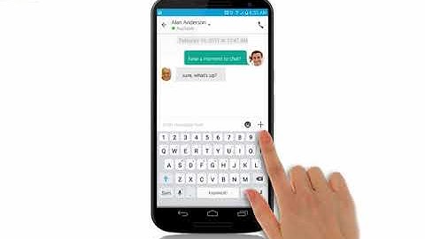 CISCO Jabber for Android - Chats