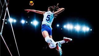 17 Years Old - Arina Fedorovtseva - Young and Talented Russian Volleyball Super Star | VNL 2021(HD)