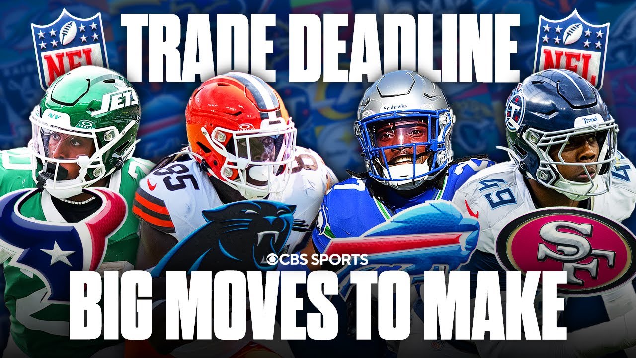 5 trades that NEED TO HAPPEN ahead of 2025 NFL Trade Deadline 2.0 👀 ...