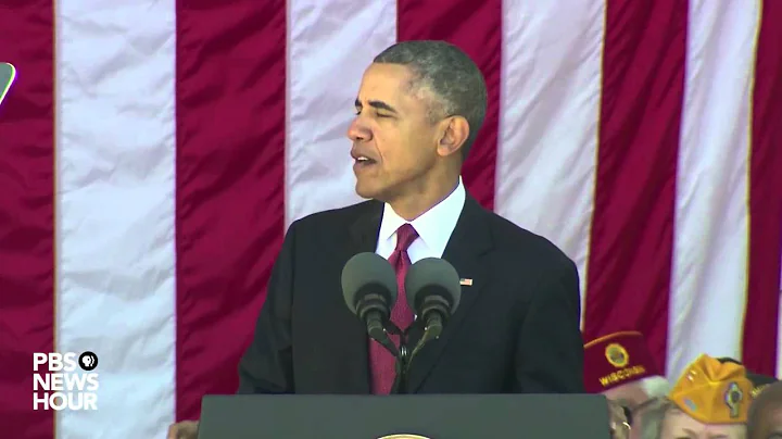 Watch President Obama speak at Veterans Day observance program