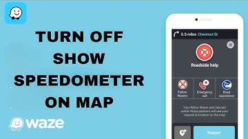 How To Turn Off Show Speedometer On Map On Waze App