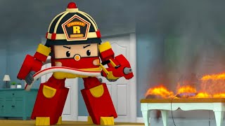РОБОКАР ПОЛИ 🔥 Рой и пожарная безопасность 🚒 Все серии подряд (сборник 1) | Мультфильм для детей