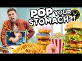 Food Theory: Can Eating Too Much POP Your Stomach?