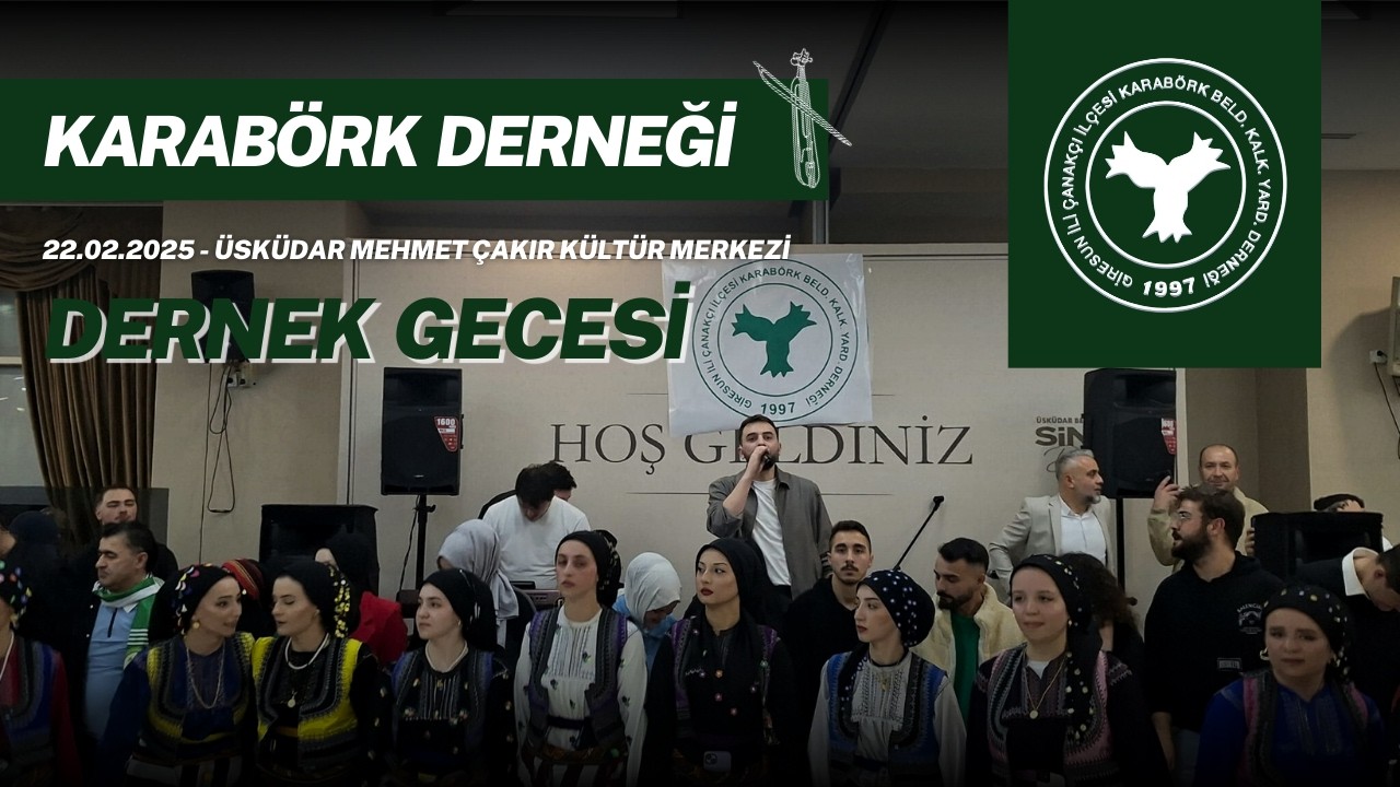 Karabörk Derneği Birlik ve Beraberlik Gecesi 2025 - Ali Alkurt