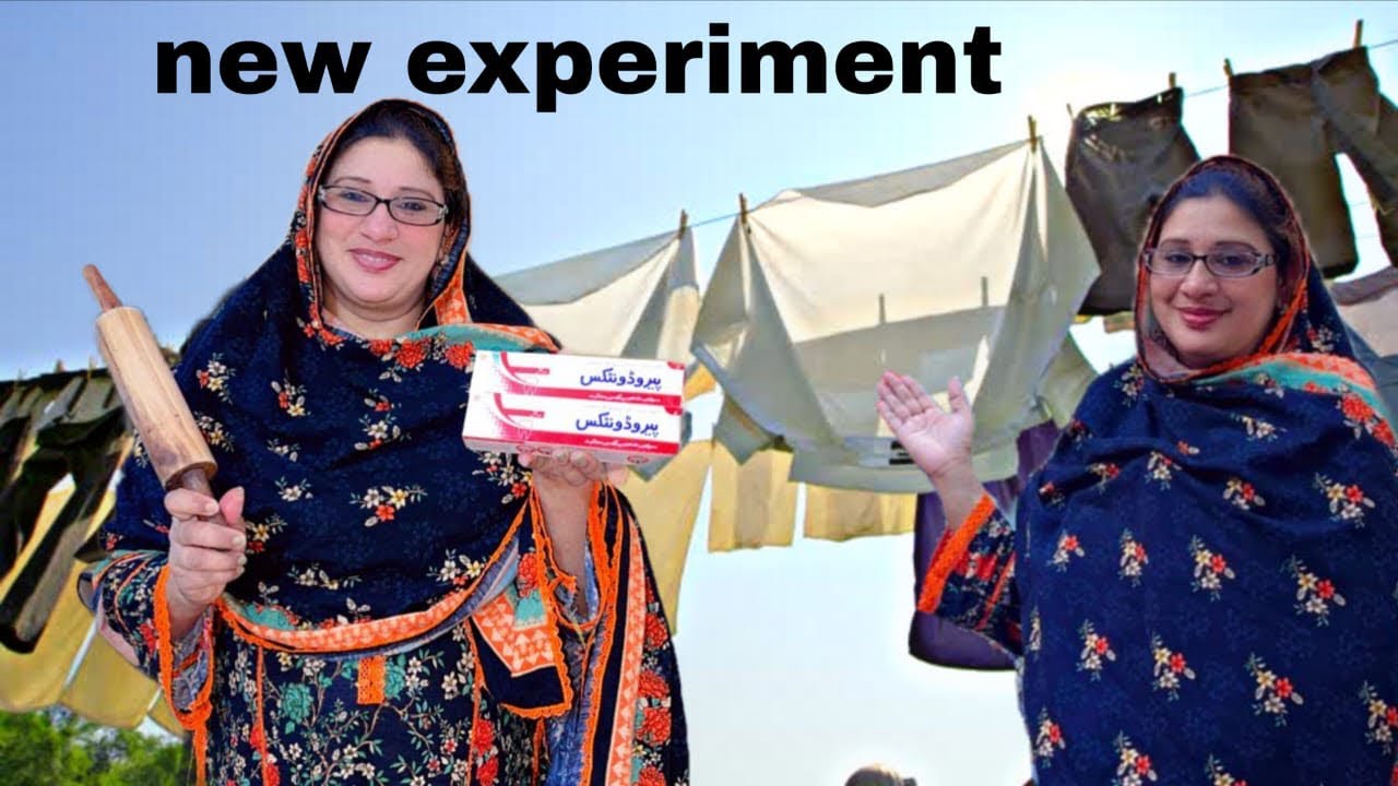 Chalo aj naya Experiment krein 😁 | aj kari Kaparo ki Dholai 😫 | Vlog By  @My-Lifestyle-786 