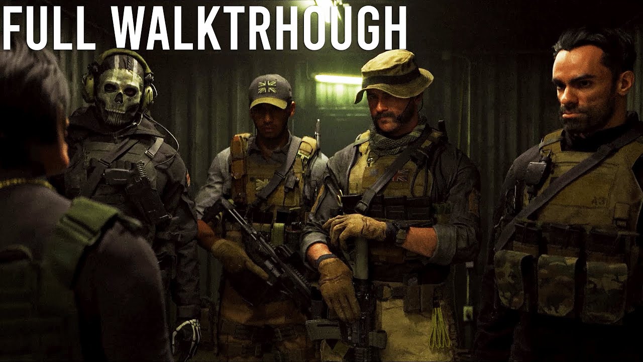Modern Warfare 2 Campaign Gameplay Full Walkthrough (Ultra Settings