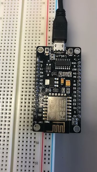 ESP8266 NodeMCU blinking - YouTube
